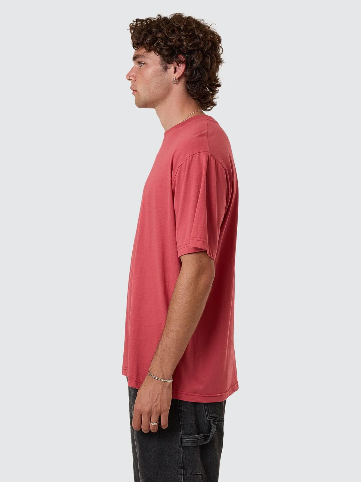 THRILLS Minimal thrills merch fit tee - Redwood