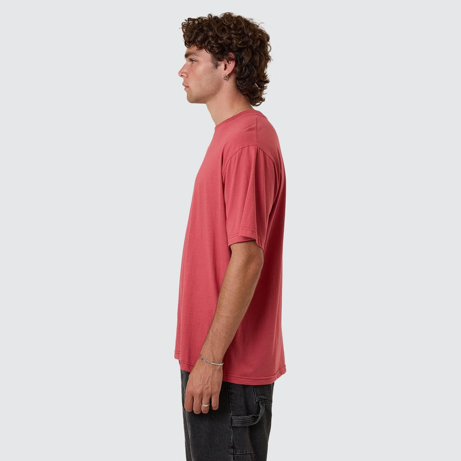 THRILLS Minimal thrills merch fit tee - Redwood