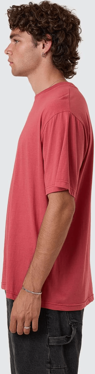 THRILLS Minimal thrills merch fit tee - Redwood