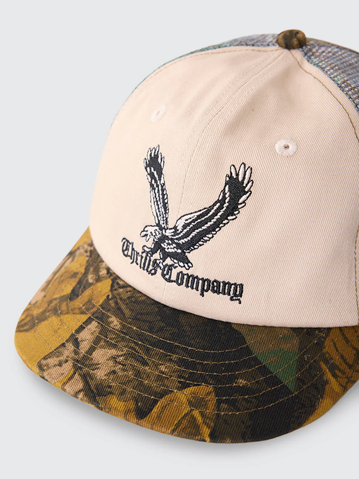 THRILLS  Seen & Heard 6 Panel Short Brim Cap - Camo
