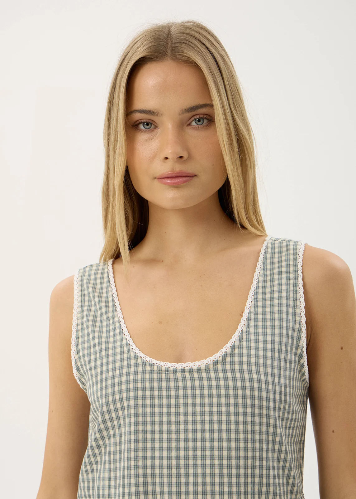 AFENDS Jesse mini dress - Vice alpine check