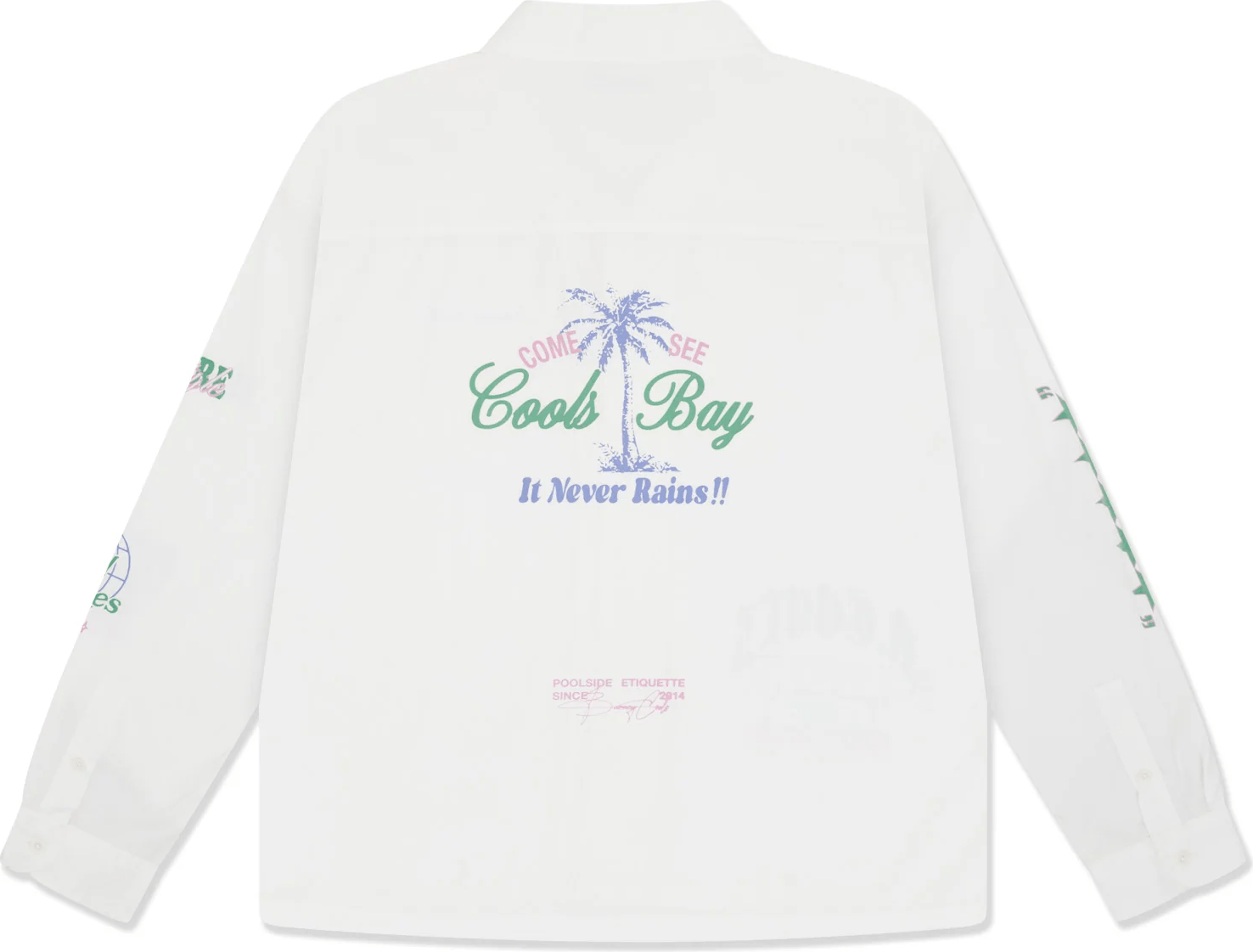 BARNEY COOLS Medley ls shirt - White