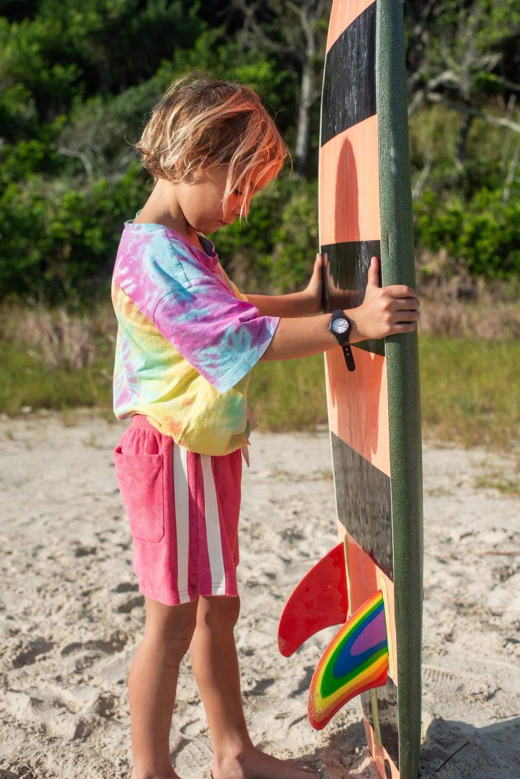 ATMOSEA Mini Terry Toweling Short - Strawberry