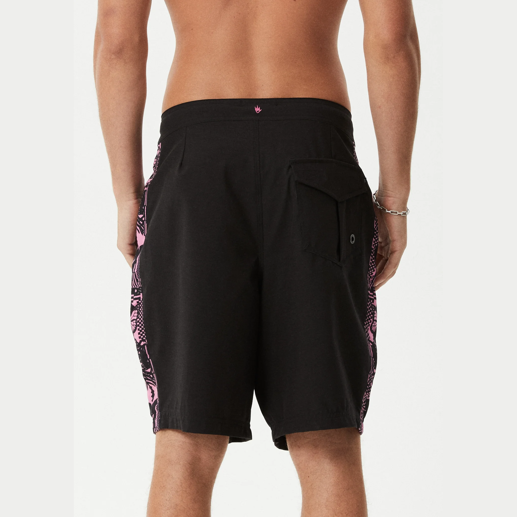 AFENDS Boned- Surf Related V2 Boardshorts 20" - Black