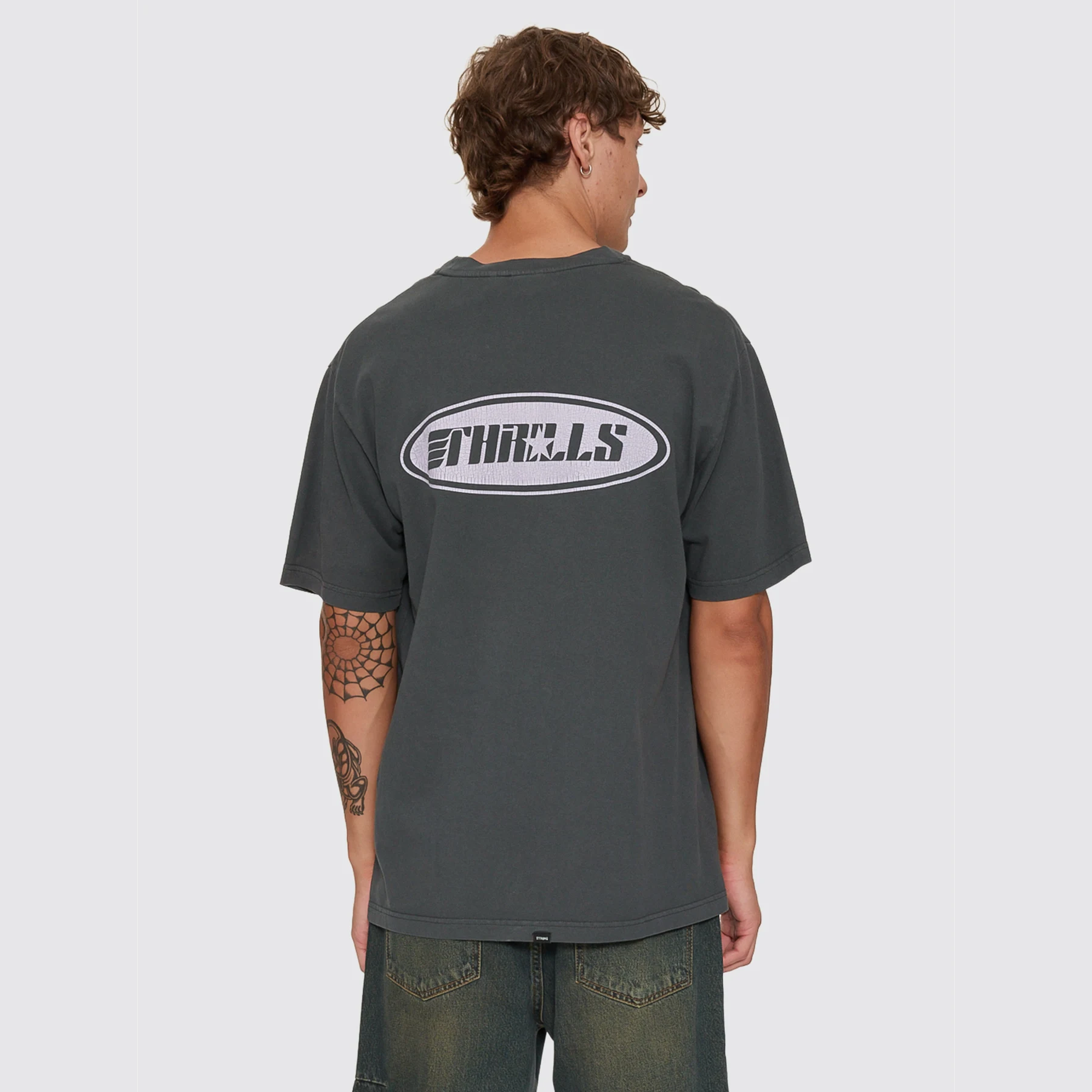 THRILLS Odyssey Core Oversize Tee - Carbon