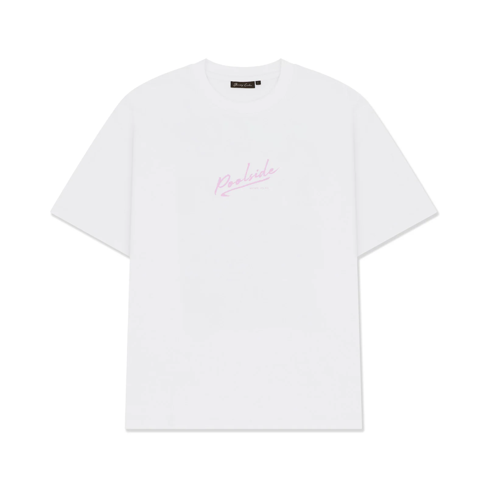 BARNEY COOLS Mixtape T-shirt White
