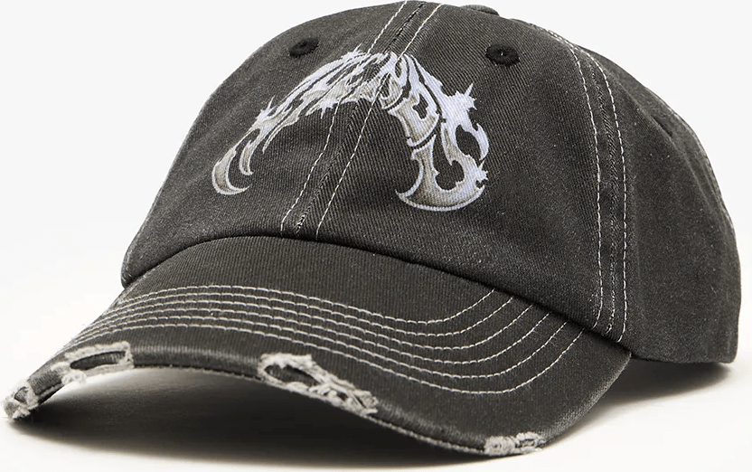 AFENDS Scorpius six panel cap - Stone black