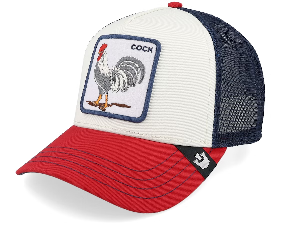 GOORIN BROS The Cock Trucker - Red/White/Navy