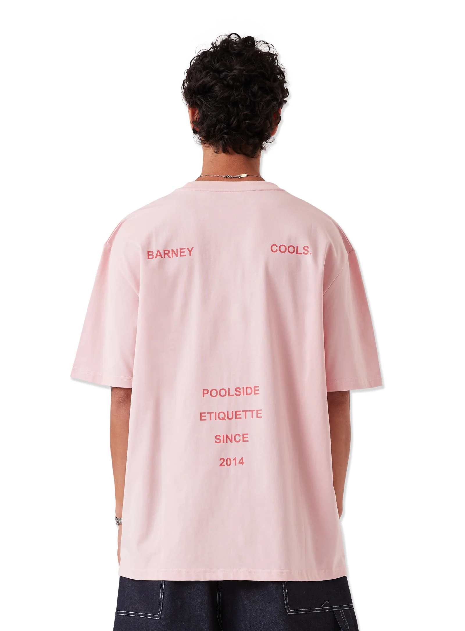 BARNEY COOLS Boundary tee - Pink
