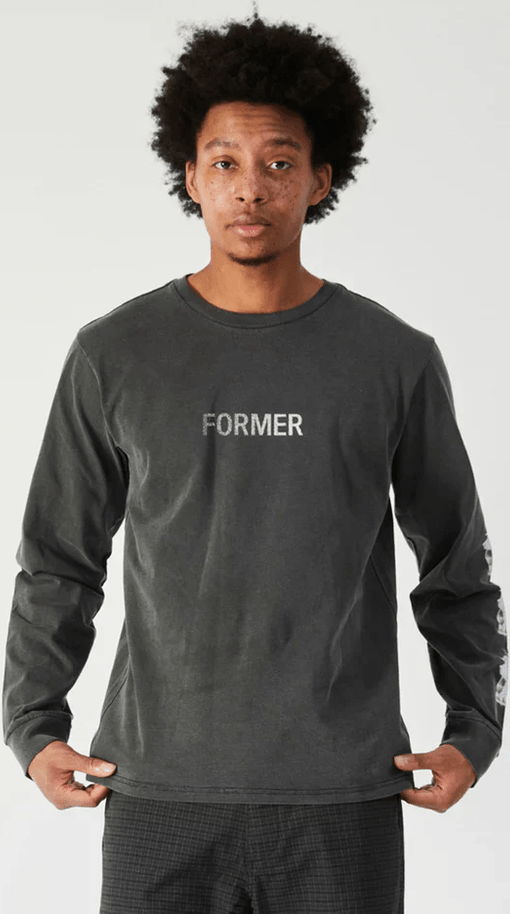Former Low End Legacy Longsleeve Tee - Washed Black