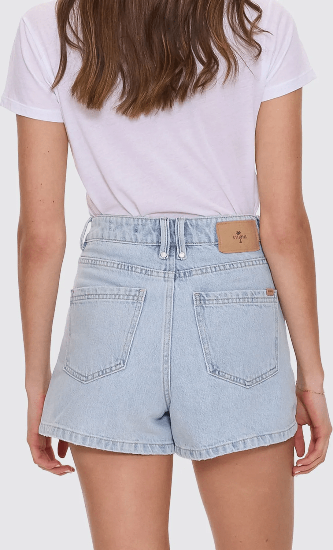 THRILLS Erica High Rise Short - Serenity Blue