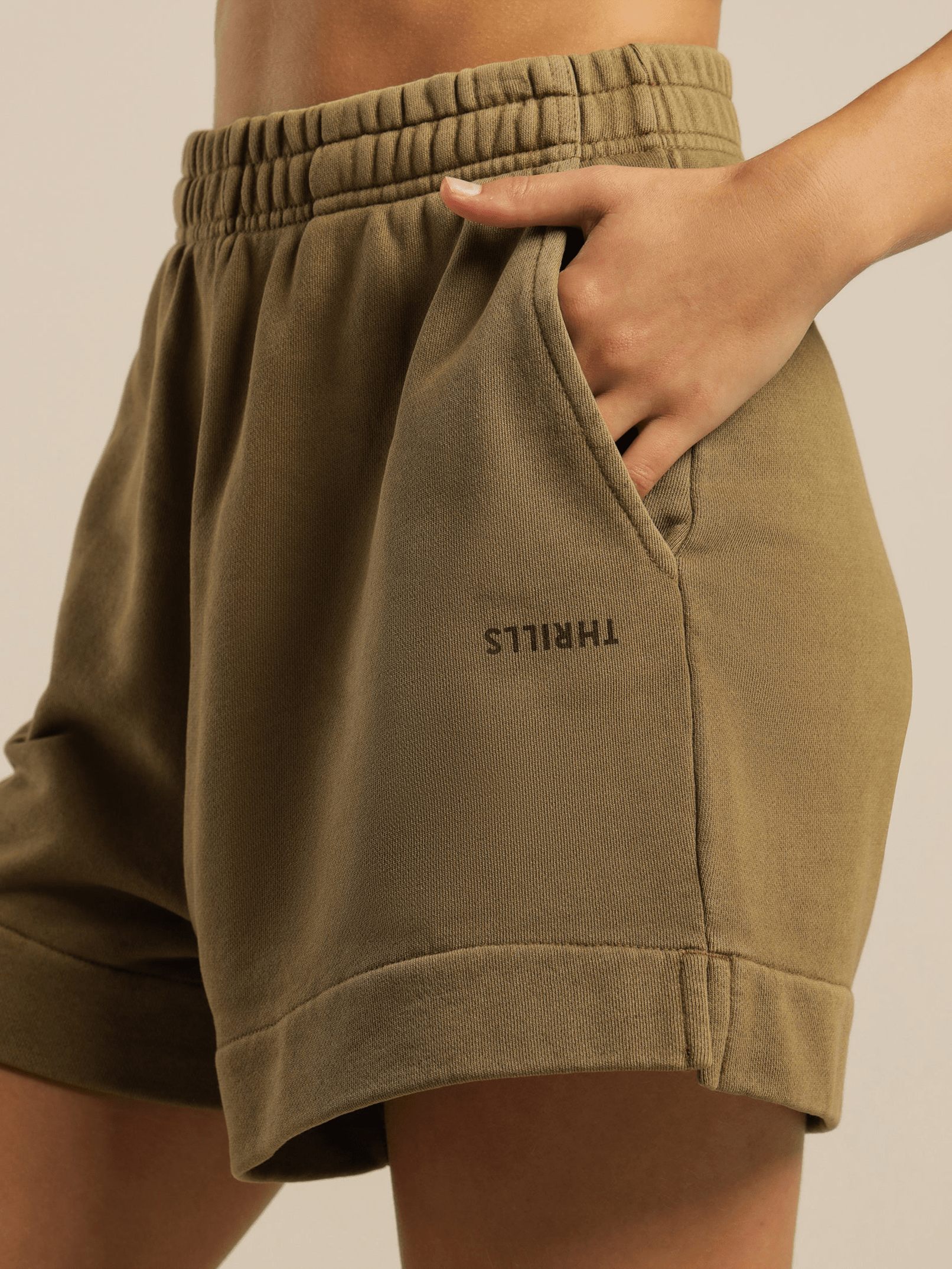 Thrills minimal thrills fleece short - plantation