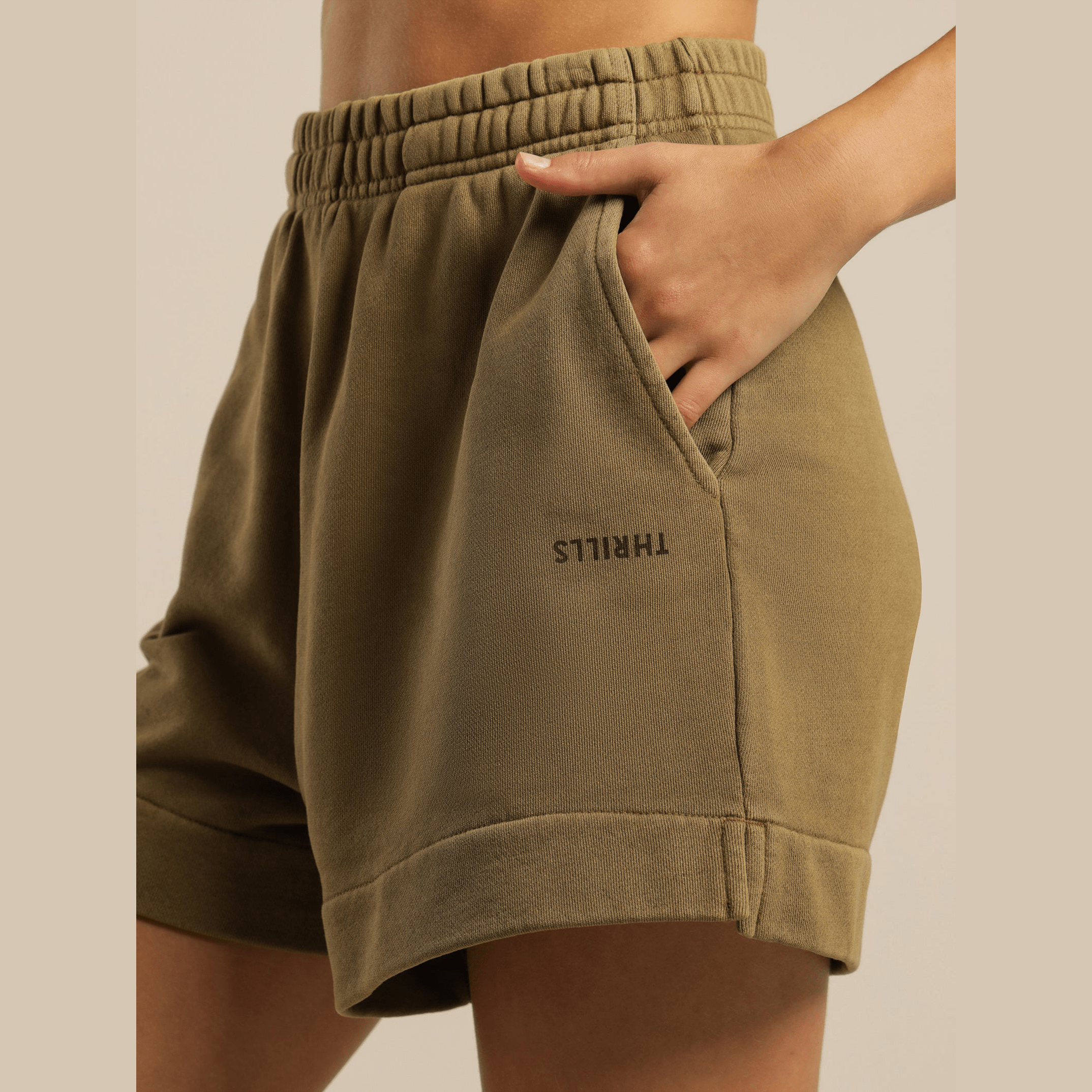 Thrills minimal thrills fleece short - plantation