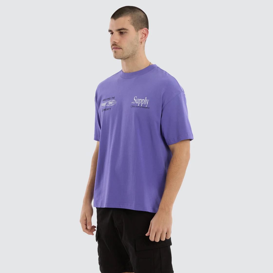 NENA & PASADENA Union raptor tee - Purple opulence