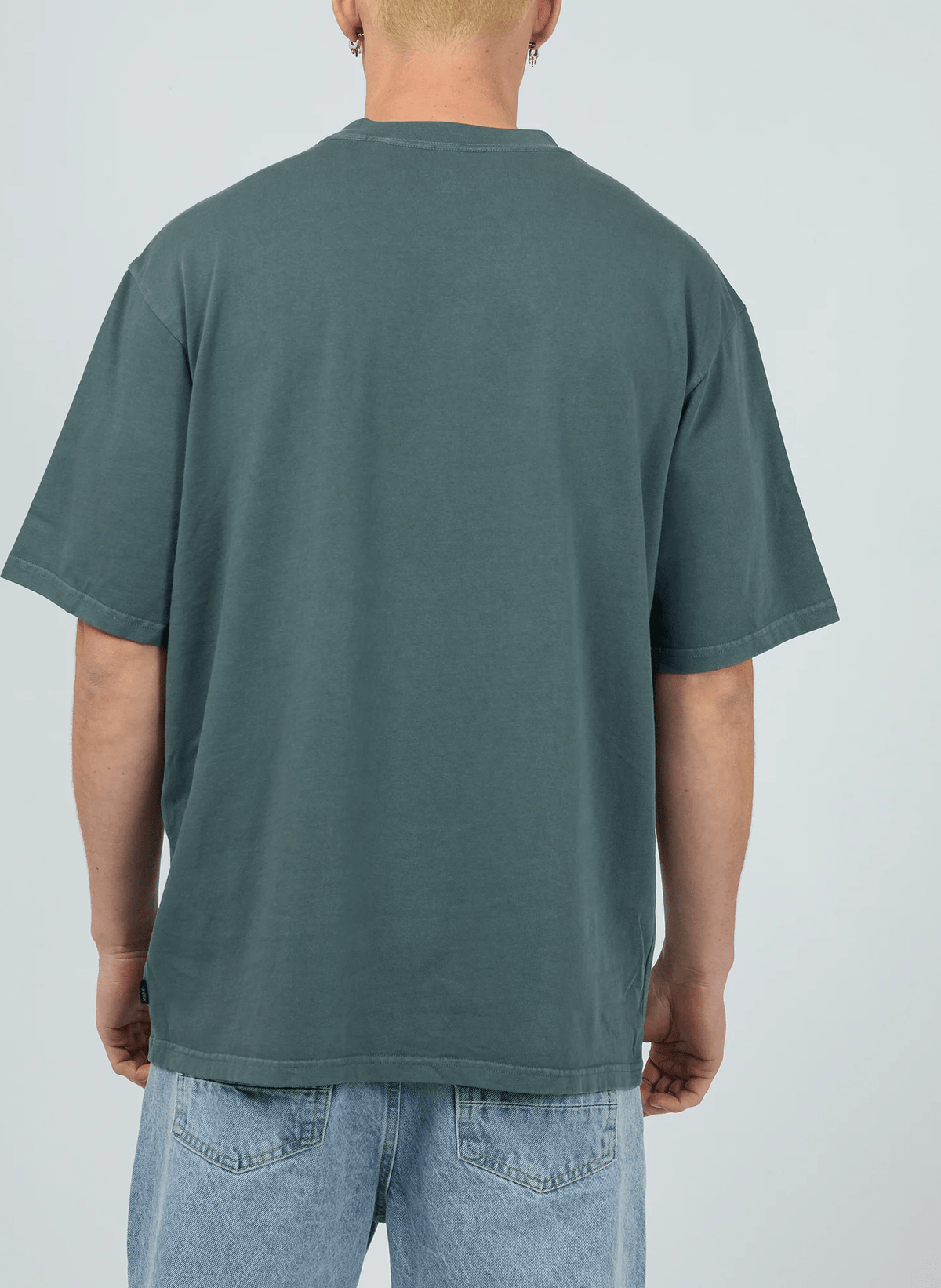 SILENT THEORY Heavy weight tee - Blue