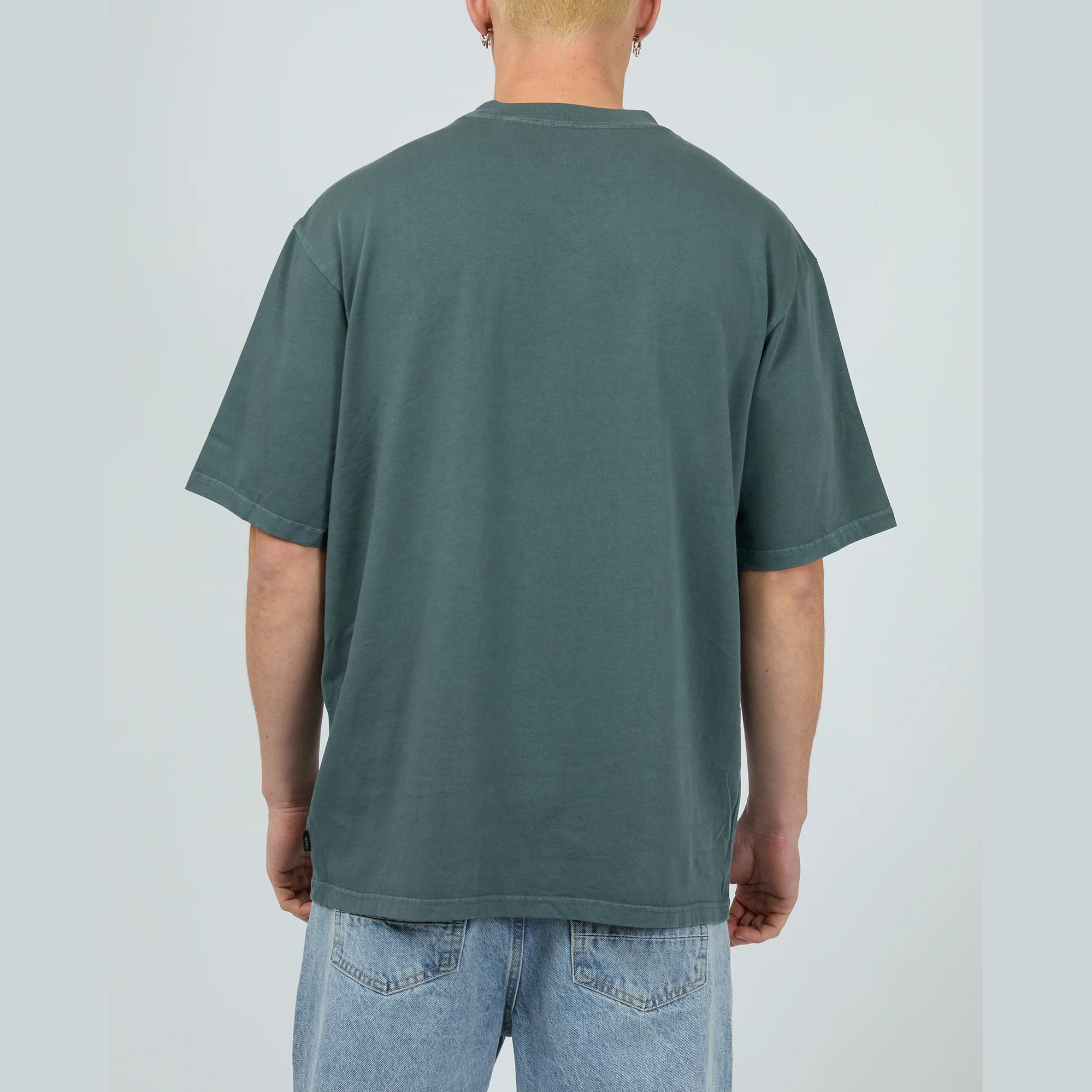 SILENT THEORY Heavy weight tee - Blue