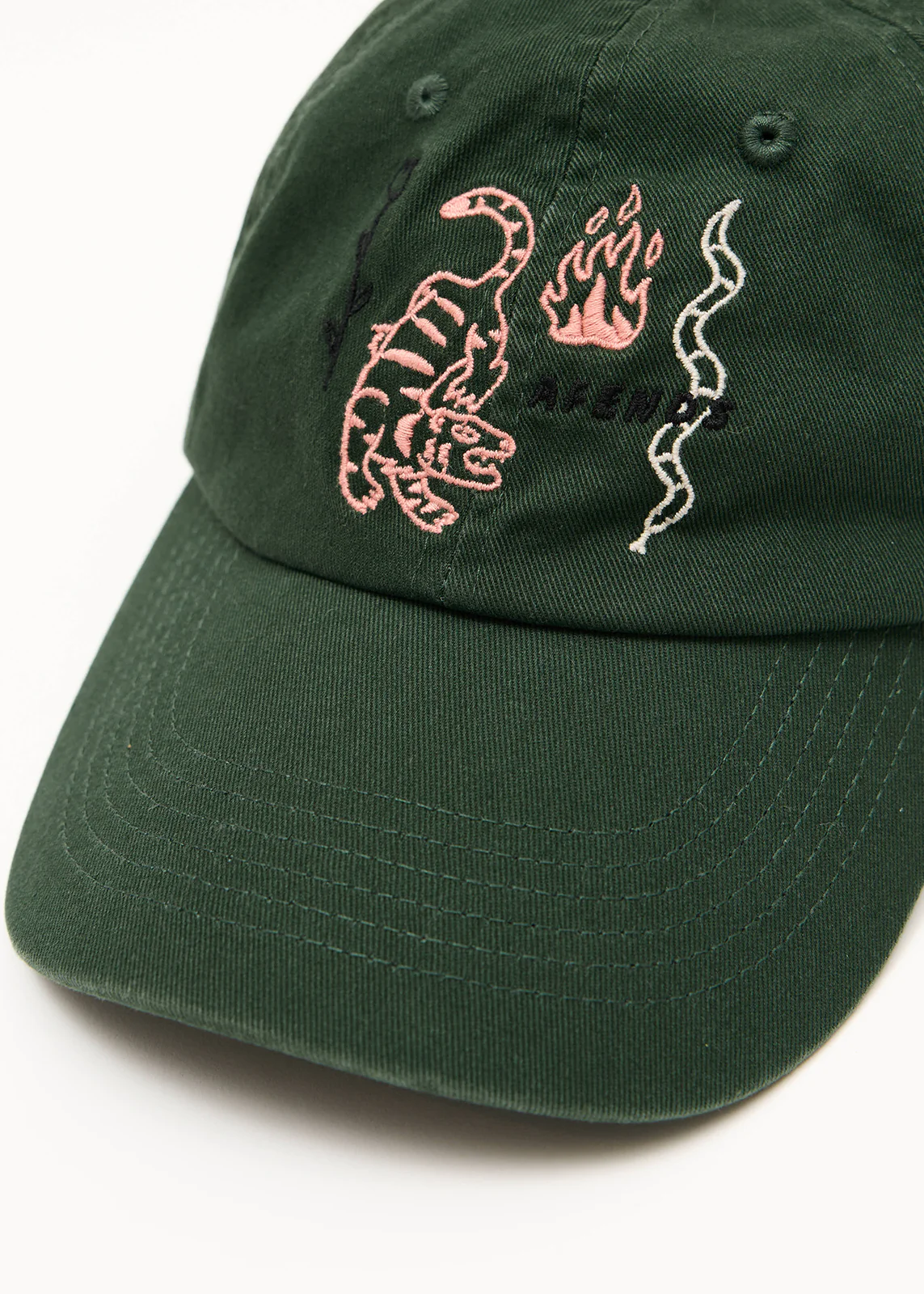 AFENDS Real life six panel cap - Pine