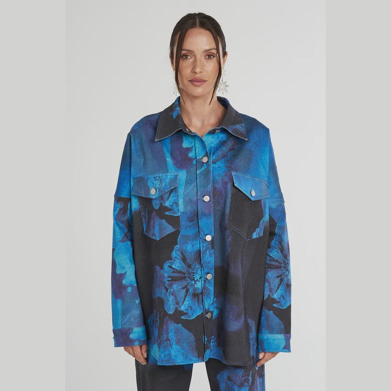 SUMMI SUMMI State of mind denim jacket - Dark lumen
