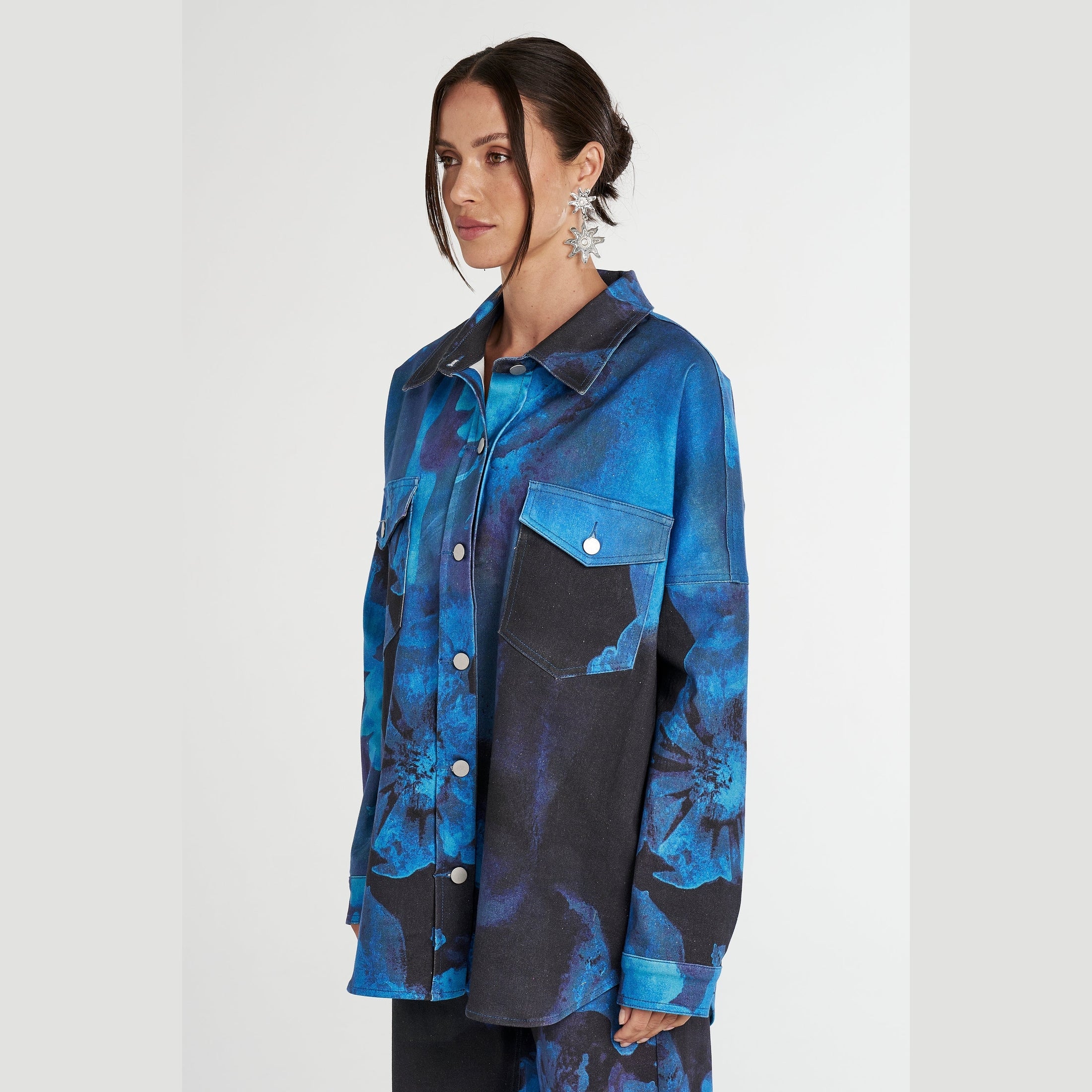 SUMMI SUMMI State of mind denim jacket - Dark lumen