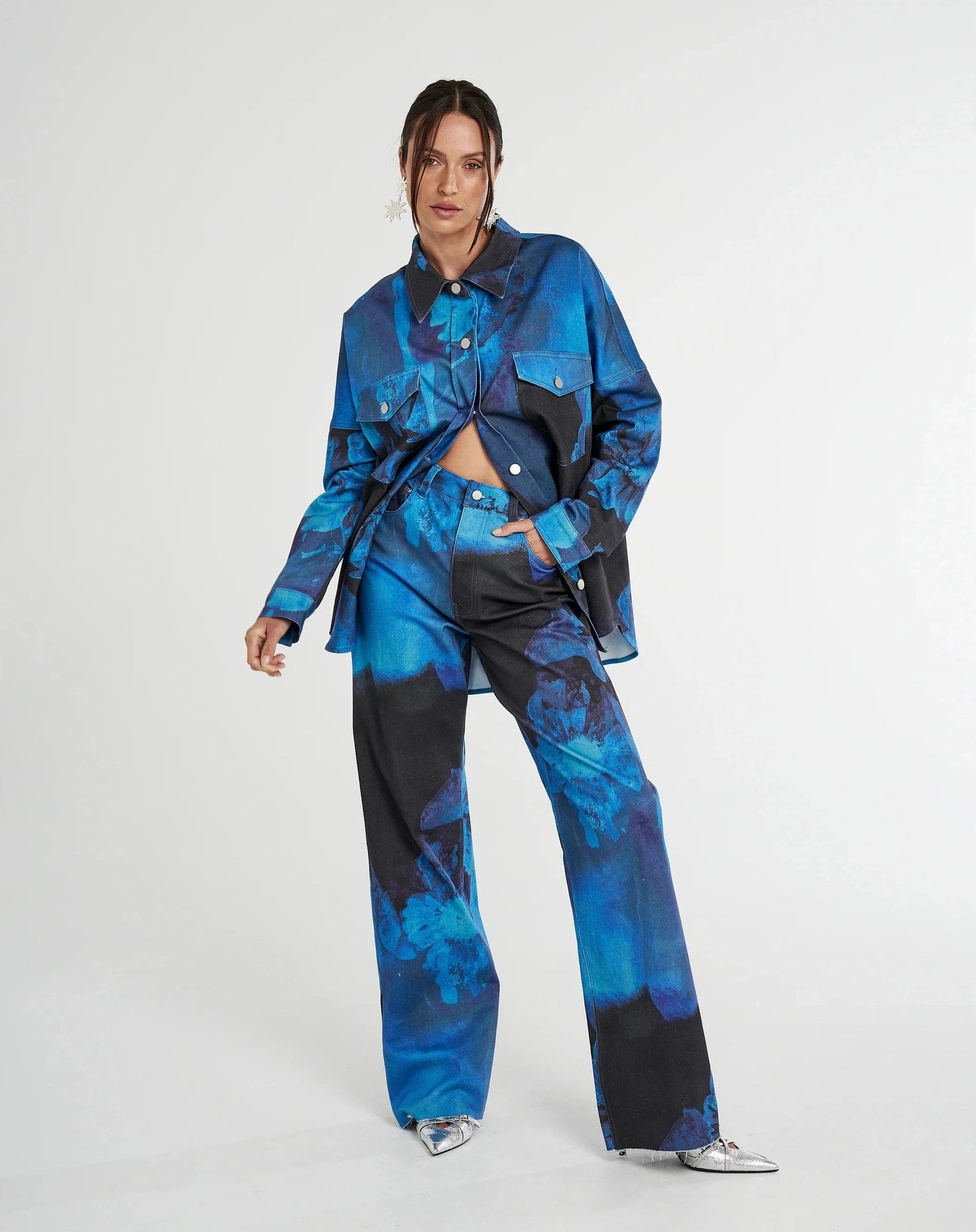 SUMMI SUMMI State of mind jeans - Dark lumen