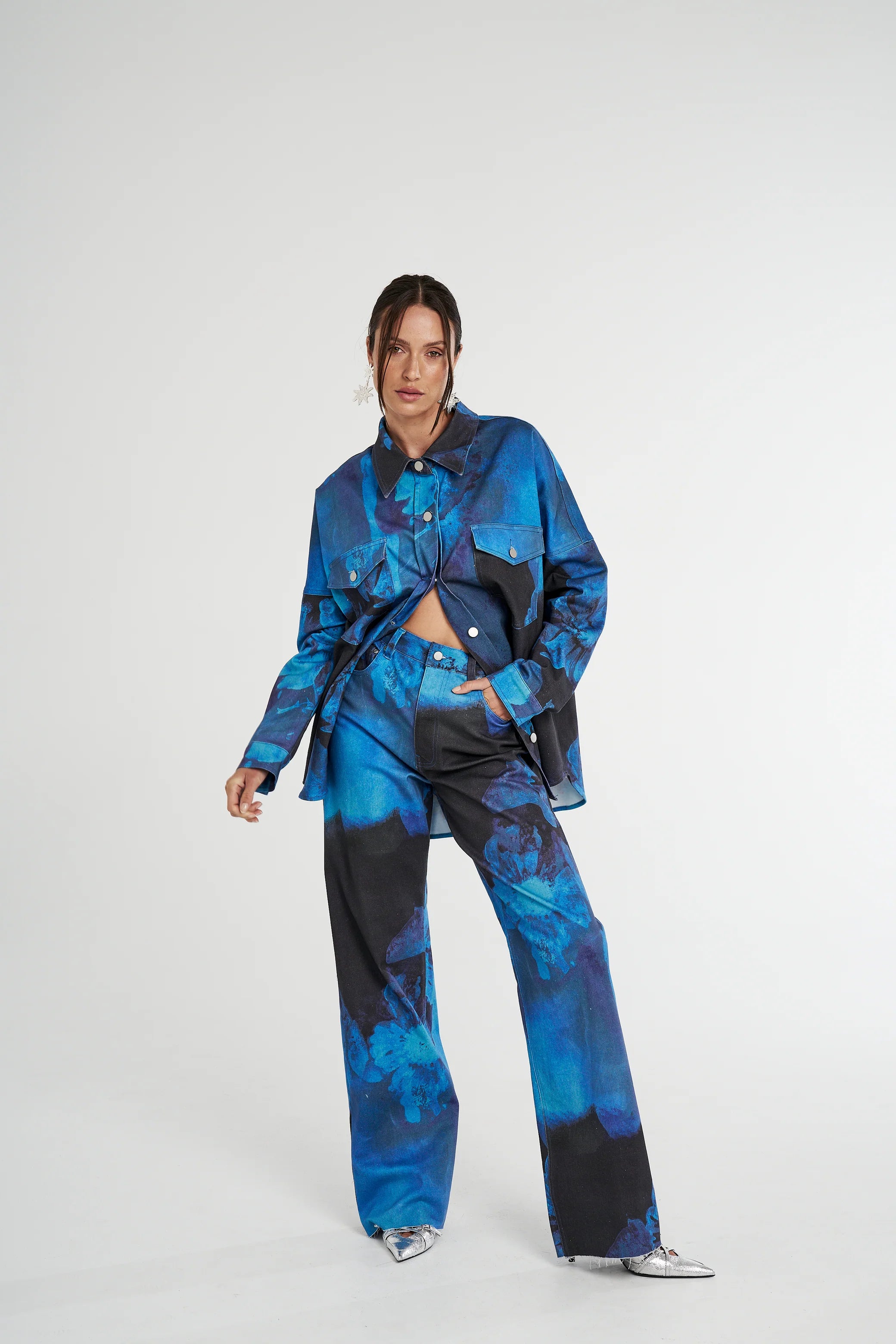 SUMMI SUMMI State of mind jeans - Dark lumen