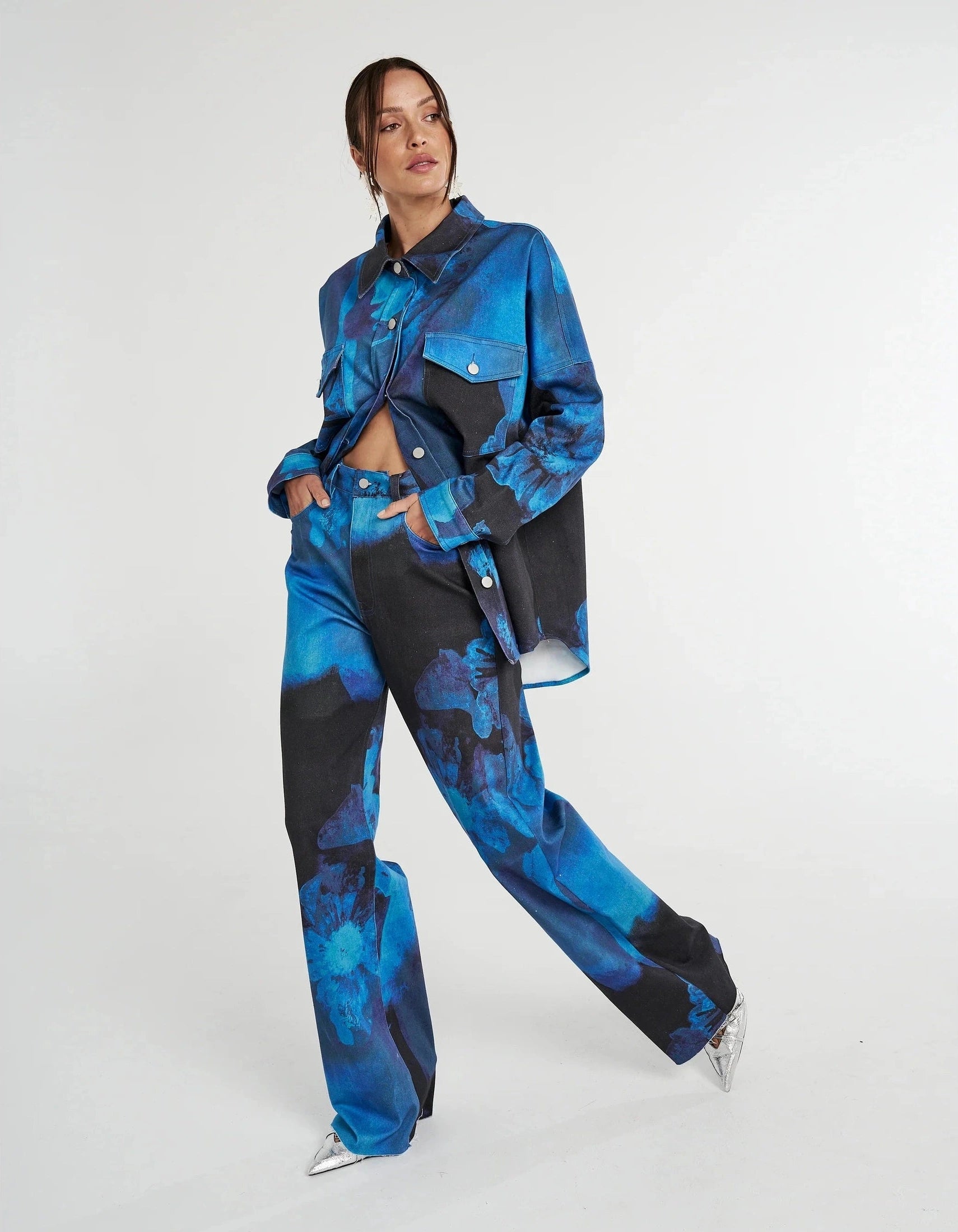 SUMMI SUMMI State of mind jeans - Dark lumen
