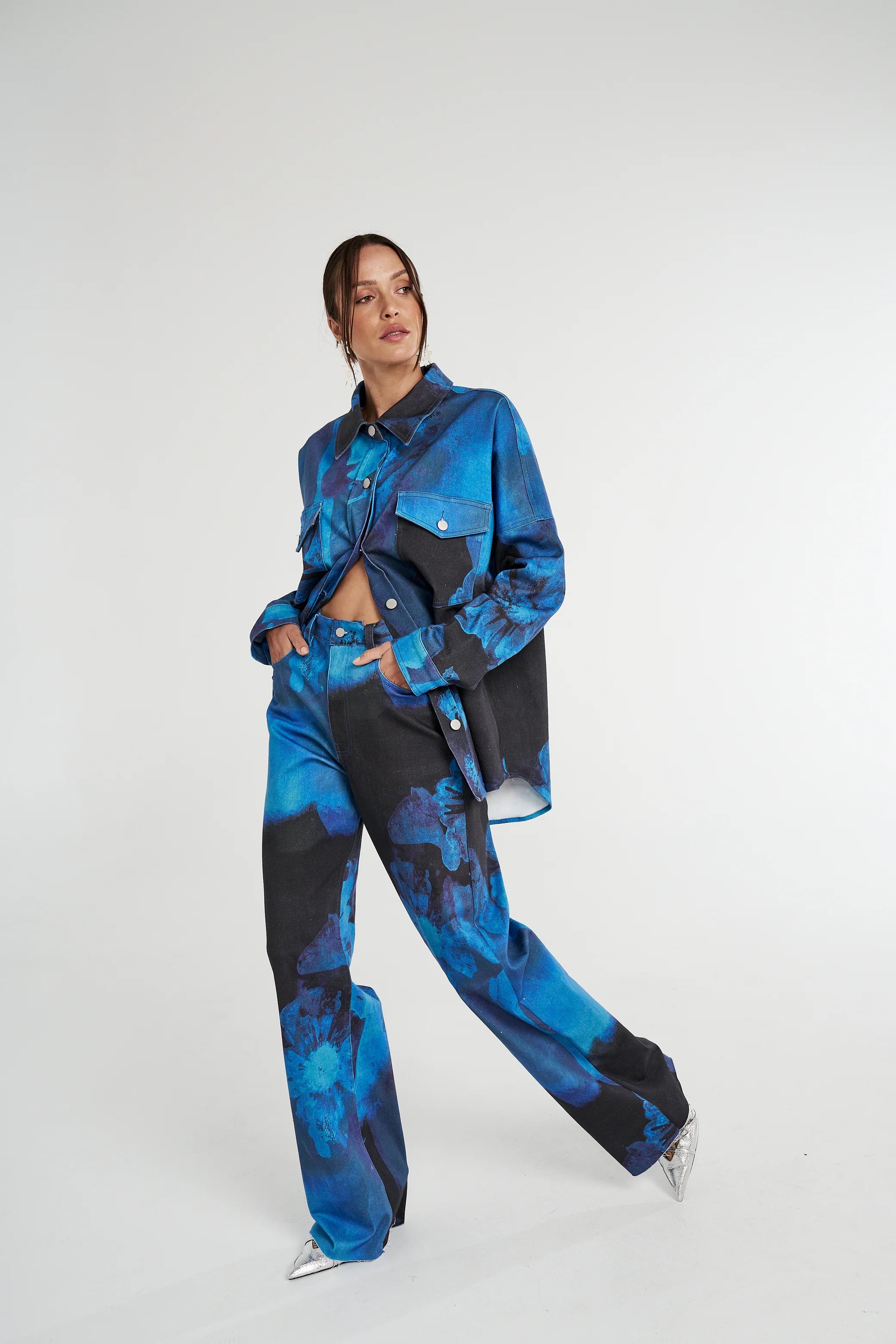 SUMMI SUMMI State of mind jeans - Dark lumen