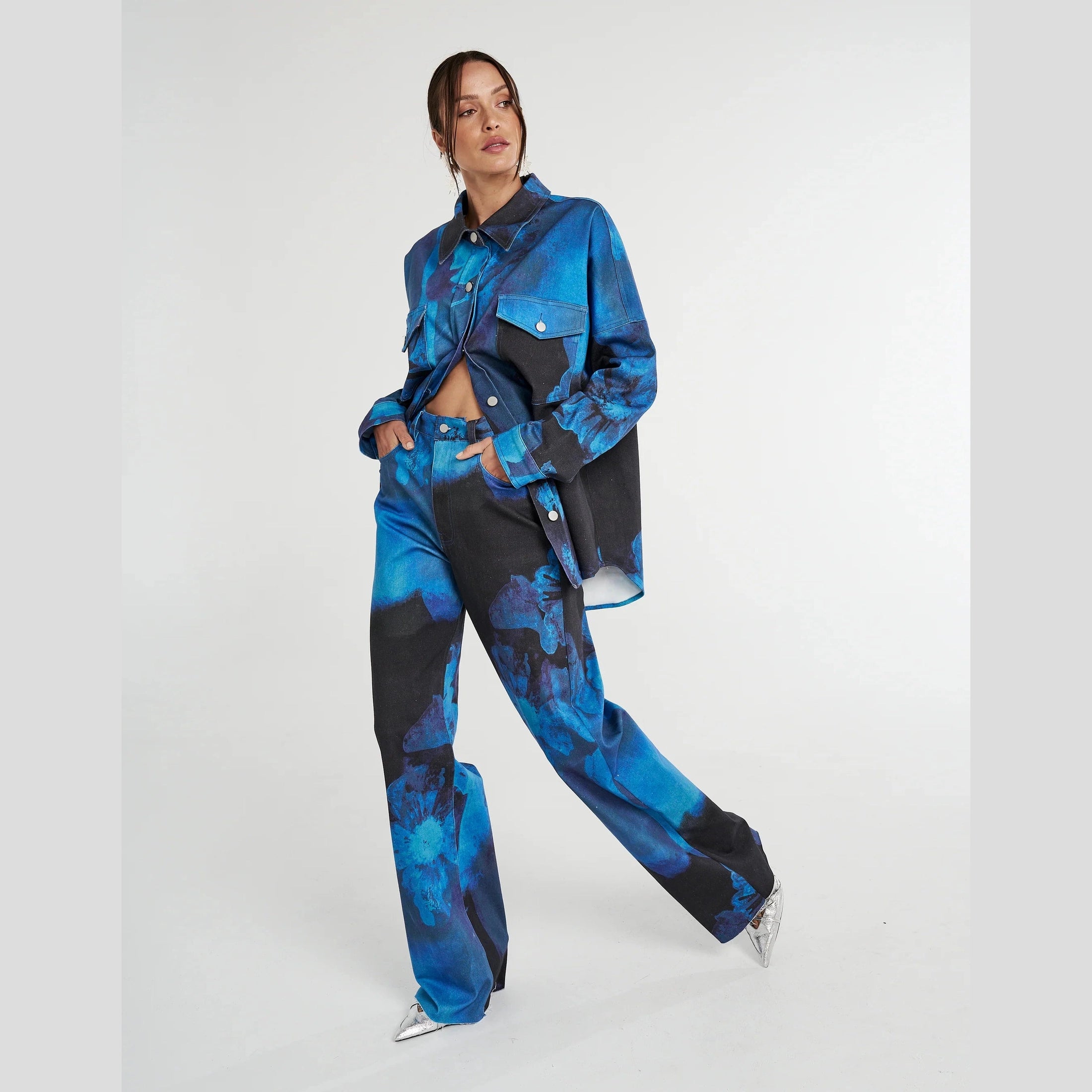 SUMMI SUMMI State of mind jeans - Dark lumen