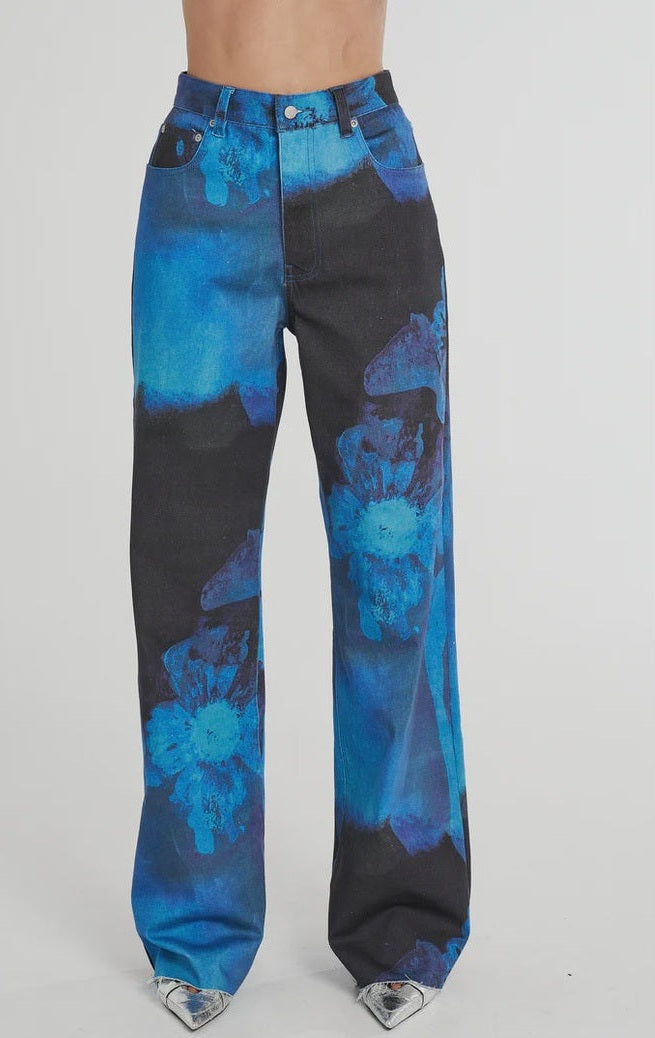 SUMMI SUMMI State of mind jeans - Dark lumen