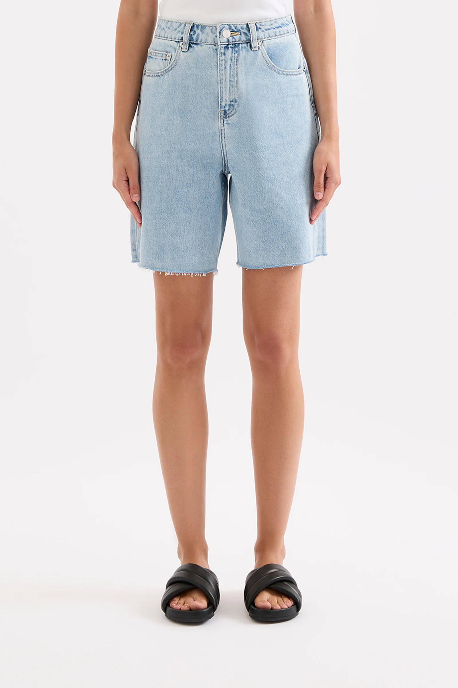 NUDE LUCY Sheeba denim short - Sky blue