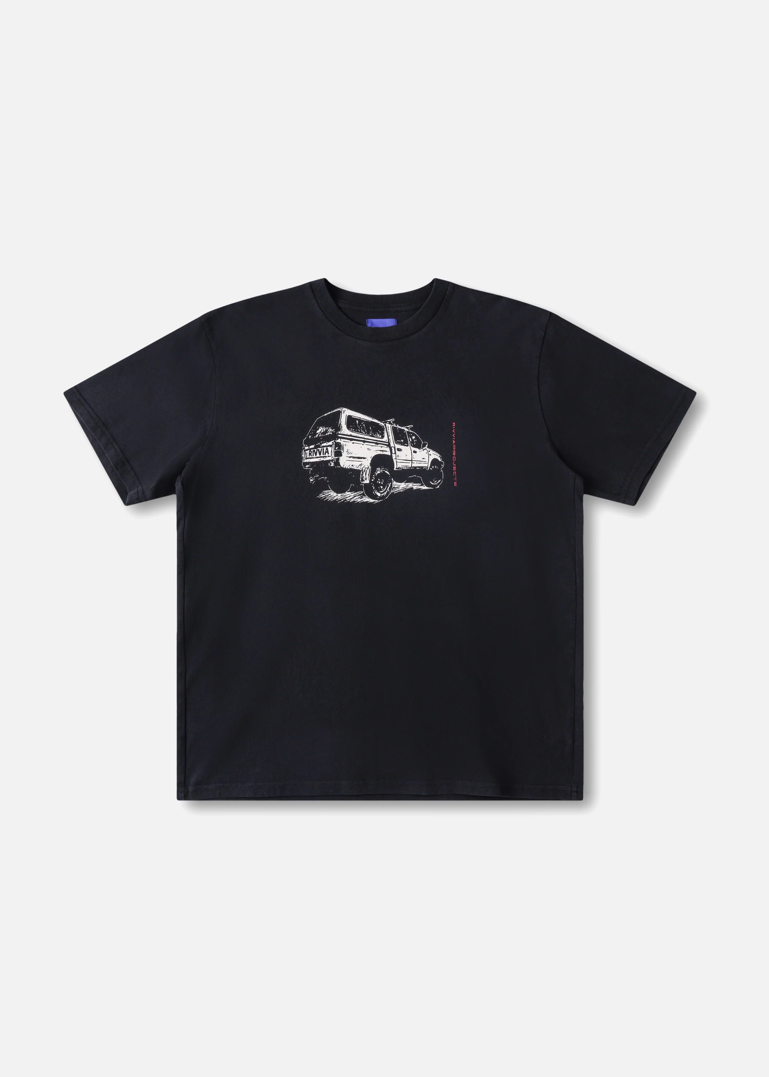 RIVVIA PROJECTS 4WD T-shirt - Washed black