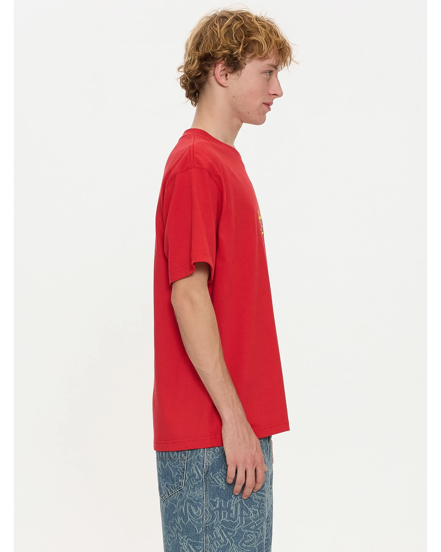 WORSHIP Hot Gossip Tee - Lucky Red