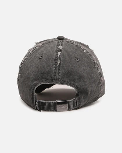 VON DUTCH Von Dutch Flying Eyeball Crossed Bones Dad Cap - Black