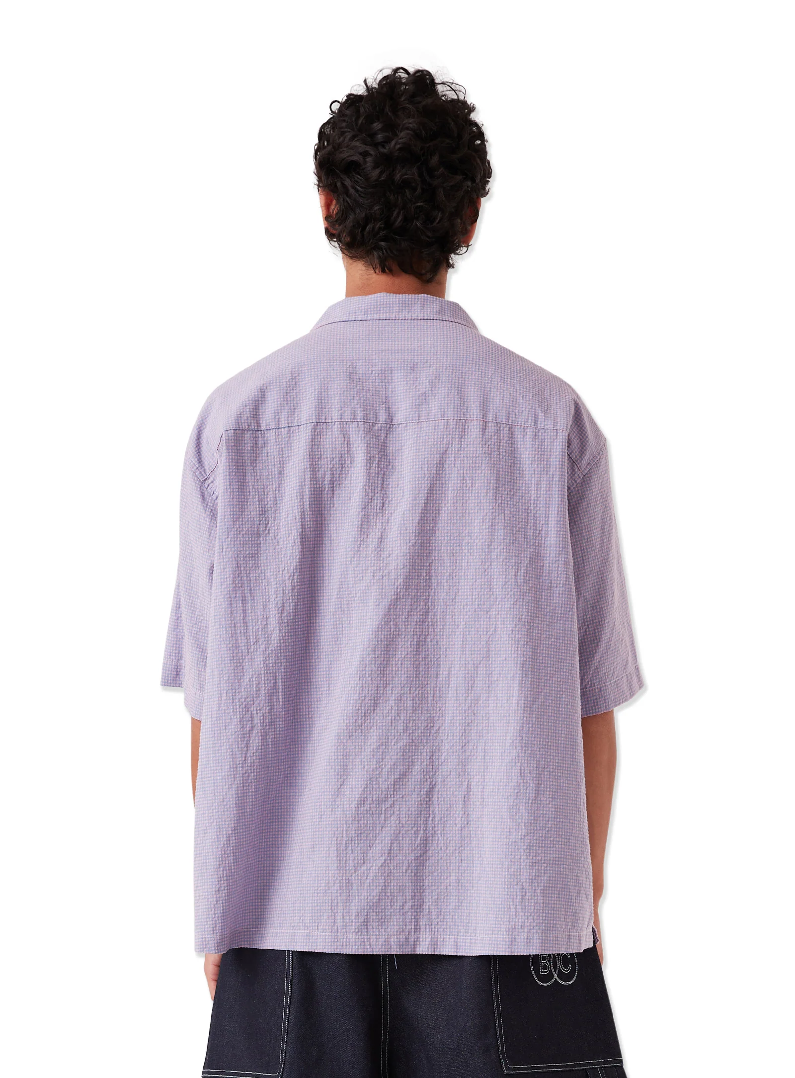 BARNEY COOLS Script Shirt Pink