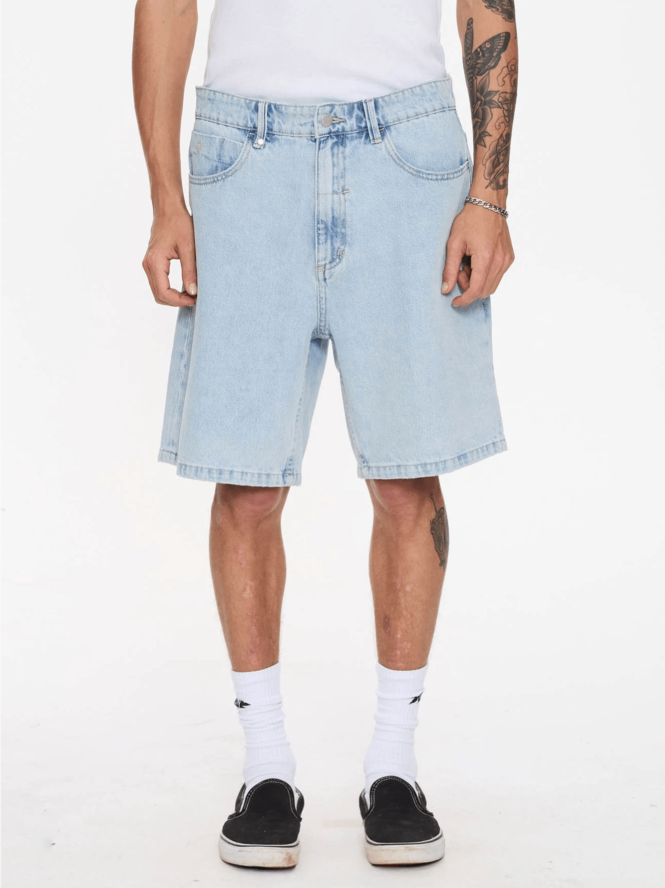 THRILLS Slacker Denim Short - Serenity Blue