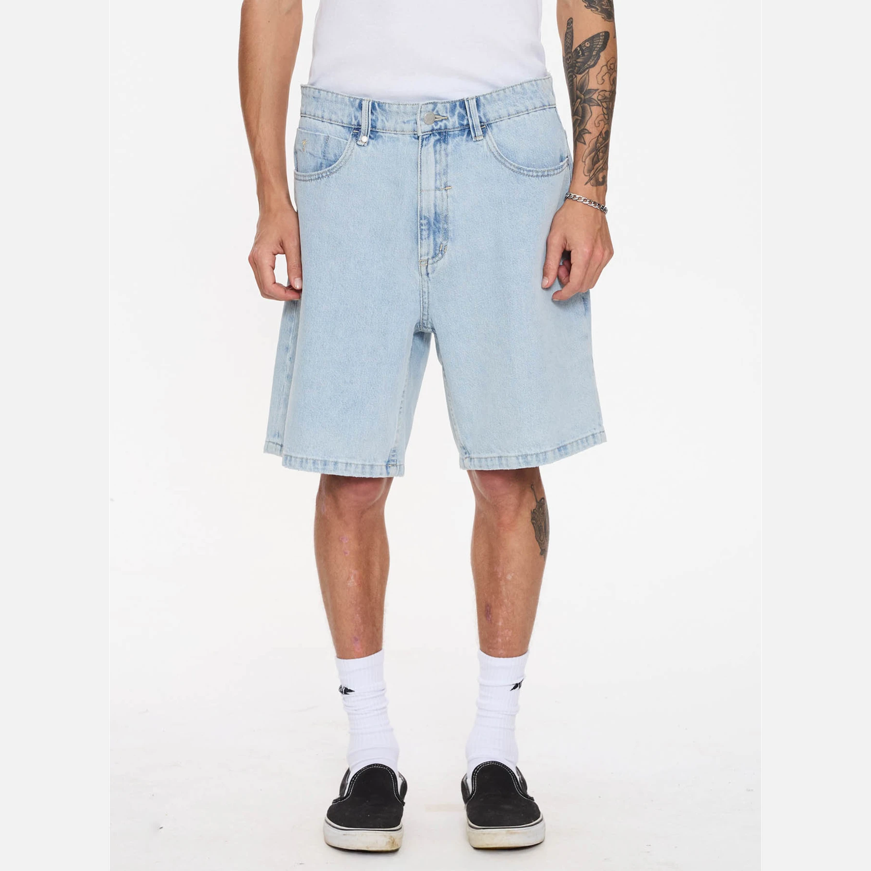 THRILLS Slacker Denim Short - Serenity Blue