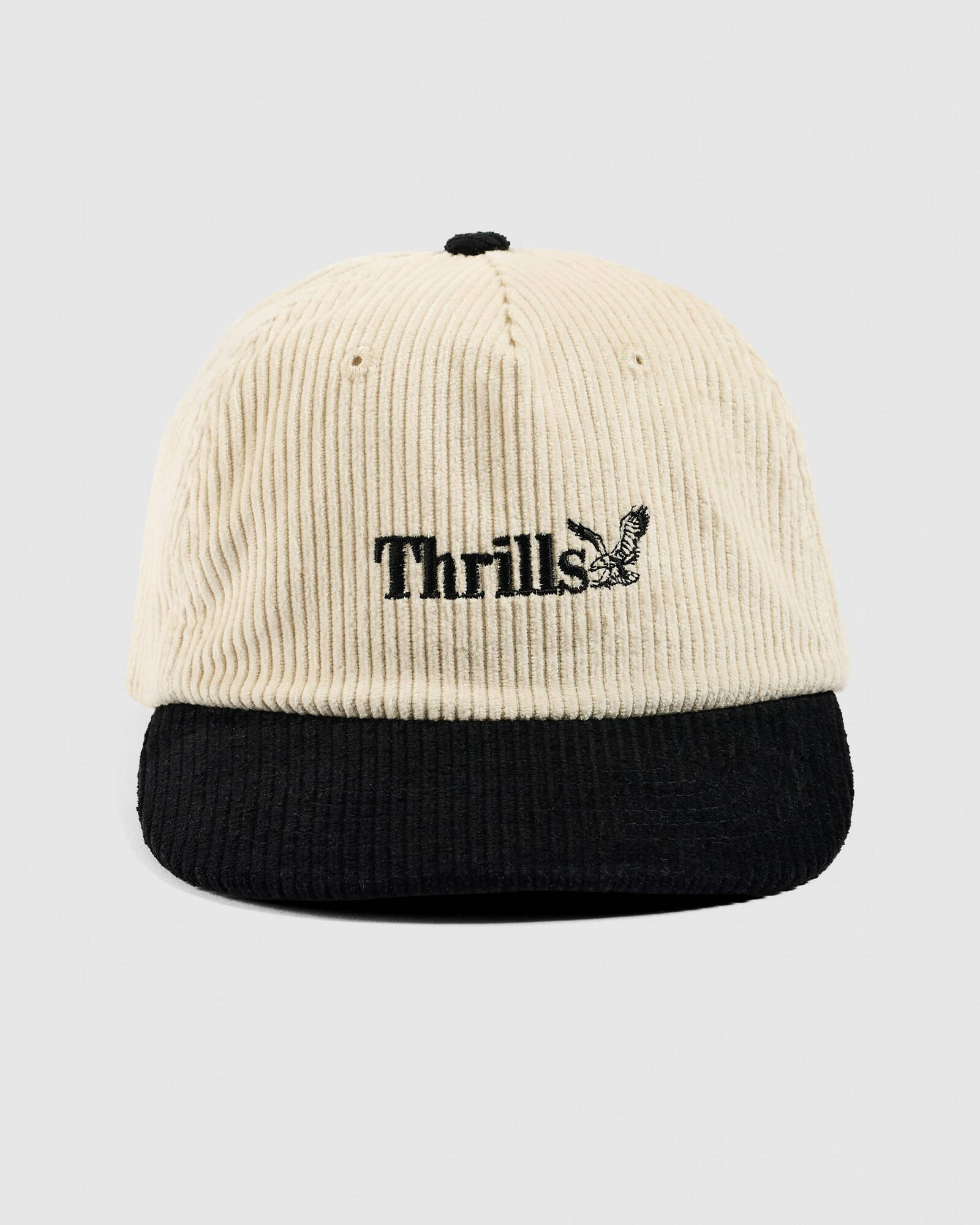 THRILLS Union 5 Panel Cap - Birch/black