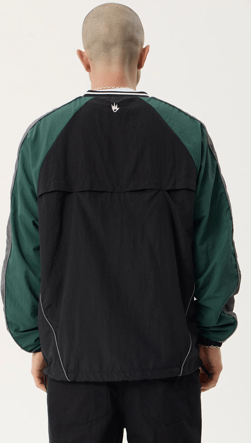 AFENDS Nationals recycled sports crew neck - Black