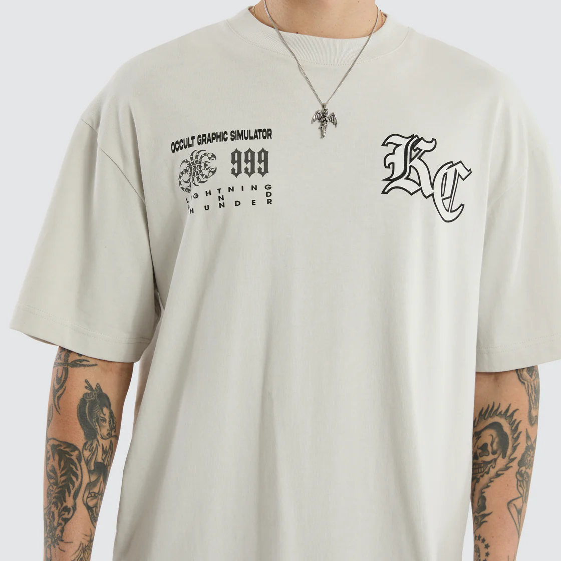 KSCY Movement Street Tee - Glacier Grey