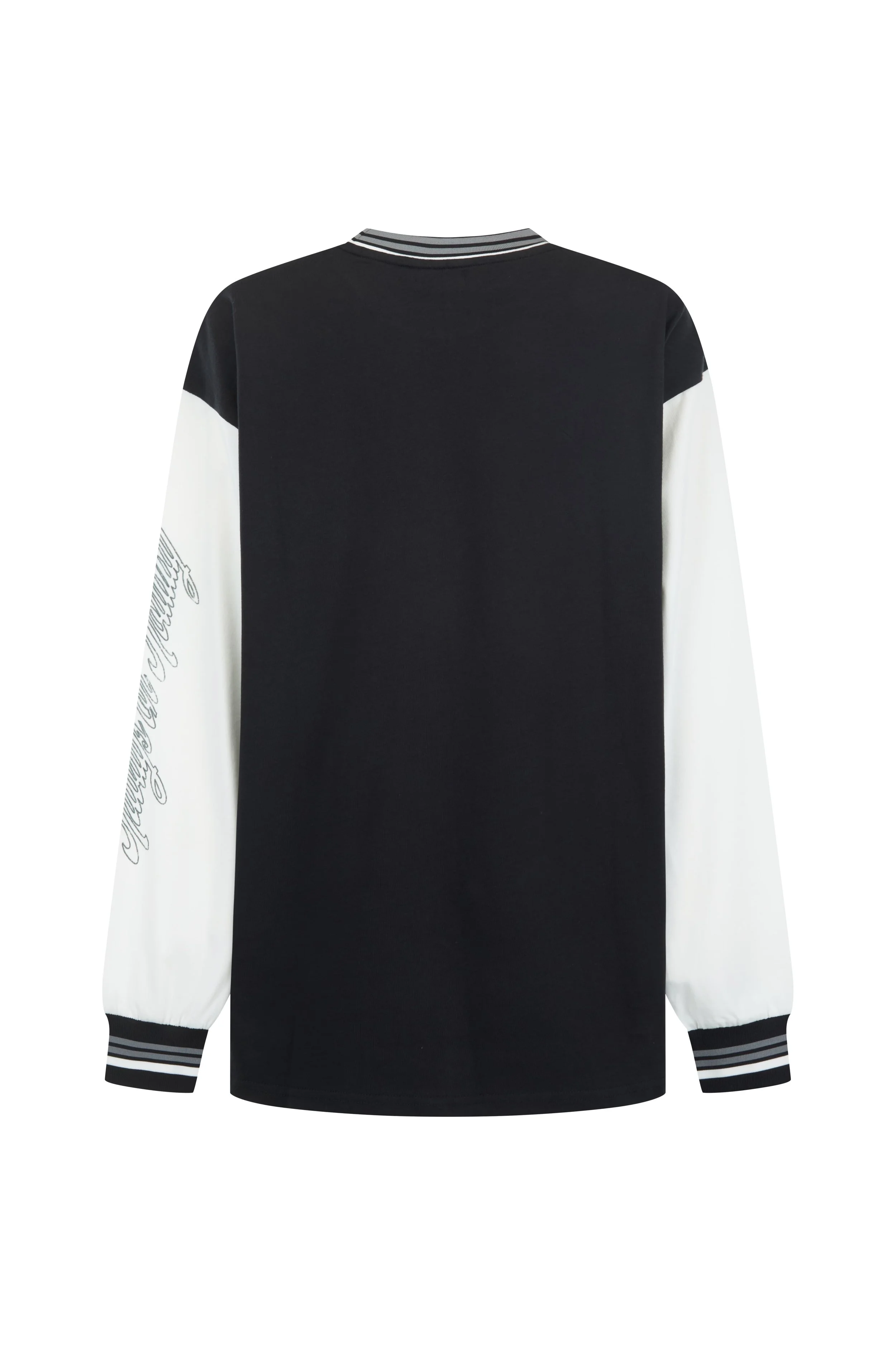 SEA STREET Metallic driver long sleeve tee - Washed black