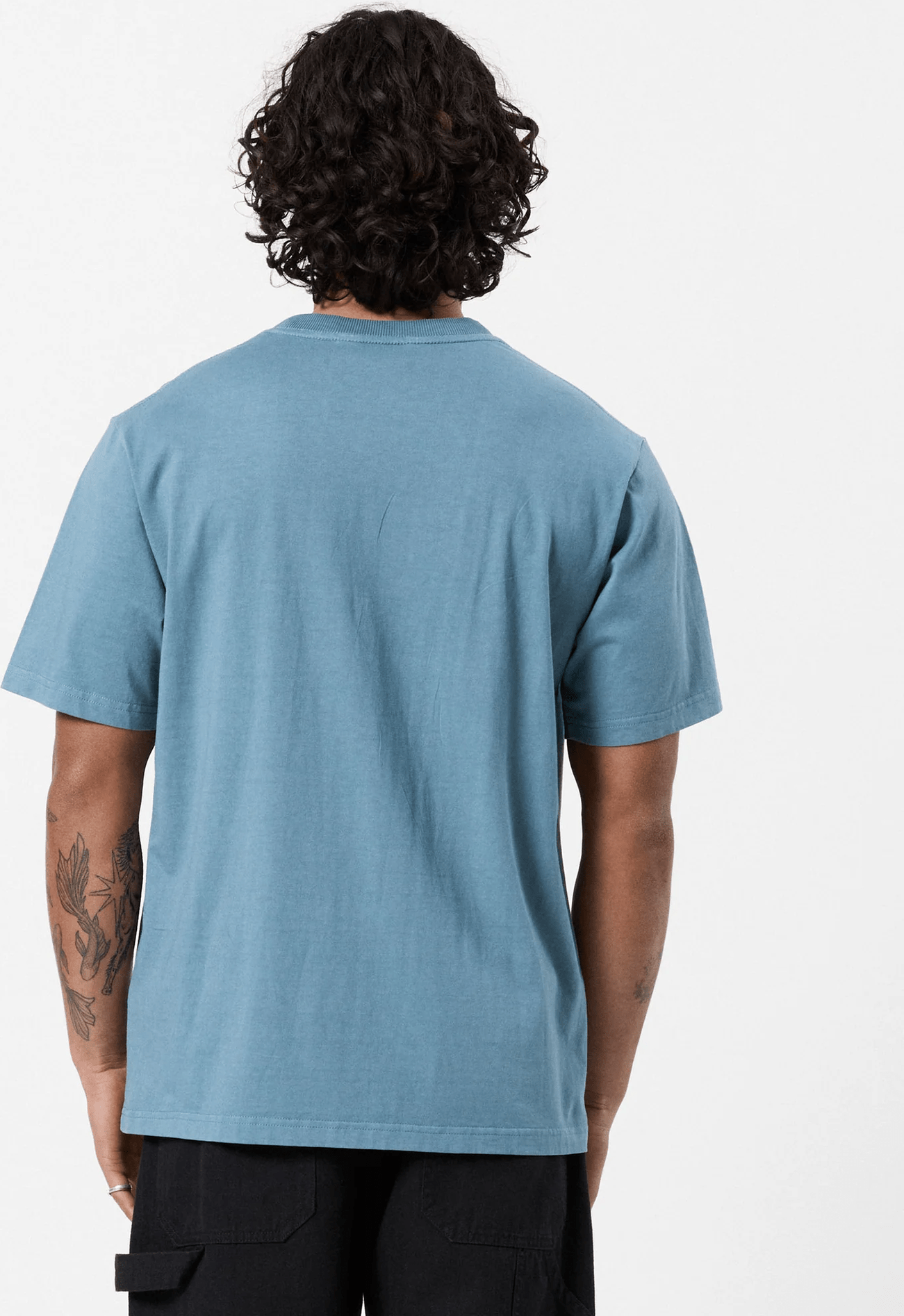 MR SIMPLE Heavy weight tee - Denim