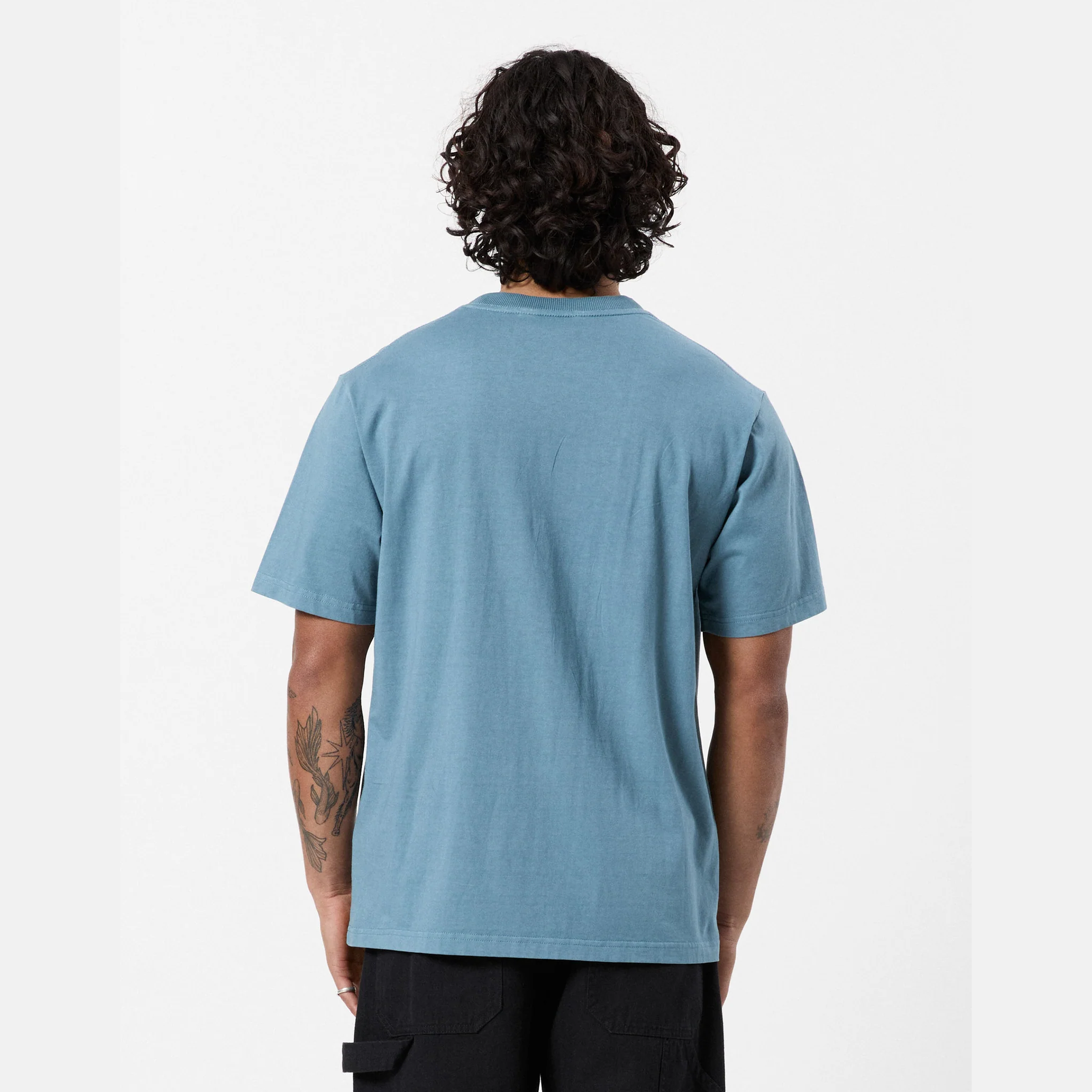 MR SIMPLE Heavy weight tee - Denim