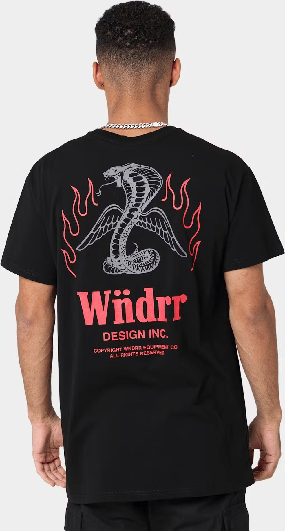 Wndrr durant custom fit tee - black