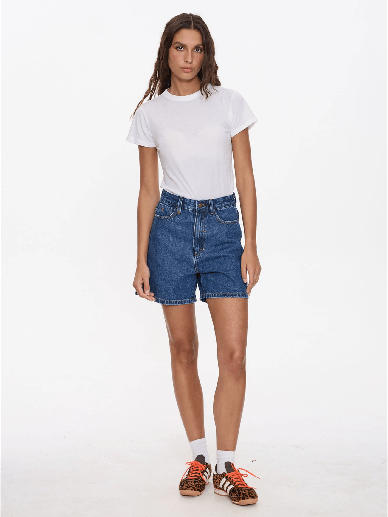 THRILLS Koko High Rise Short - Deep Vintage Blue
