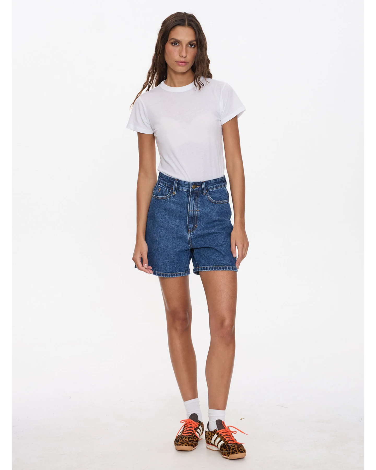 THRILLS Koko High Rise Short - Deep Vintage Blue