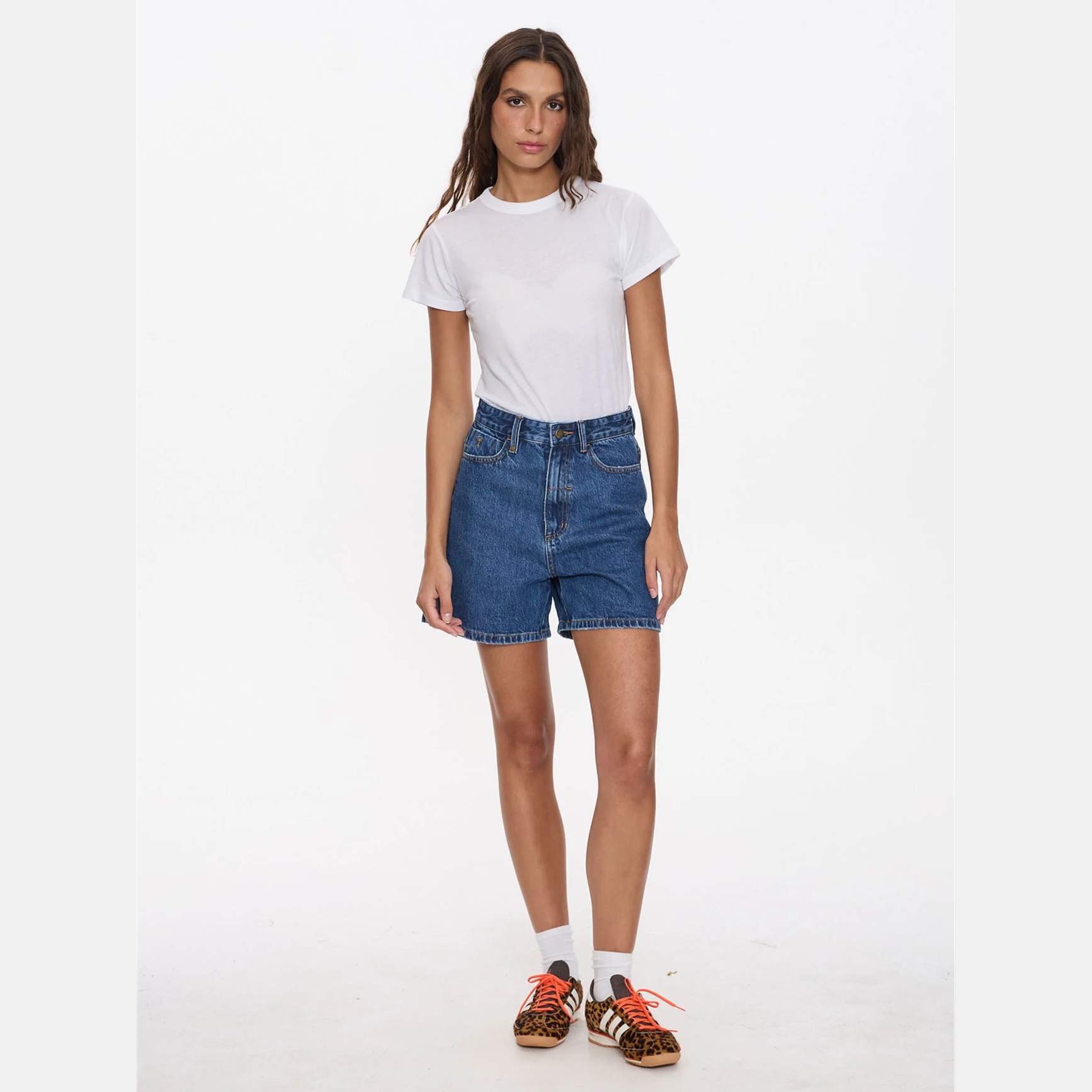 THRILLS Koko High Rise Short - Deep Vintage Blue