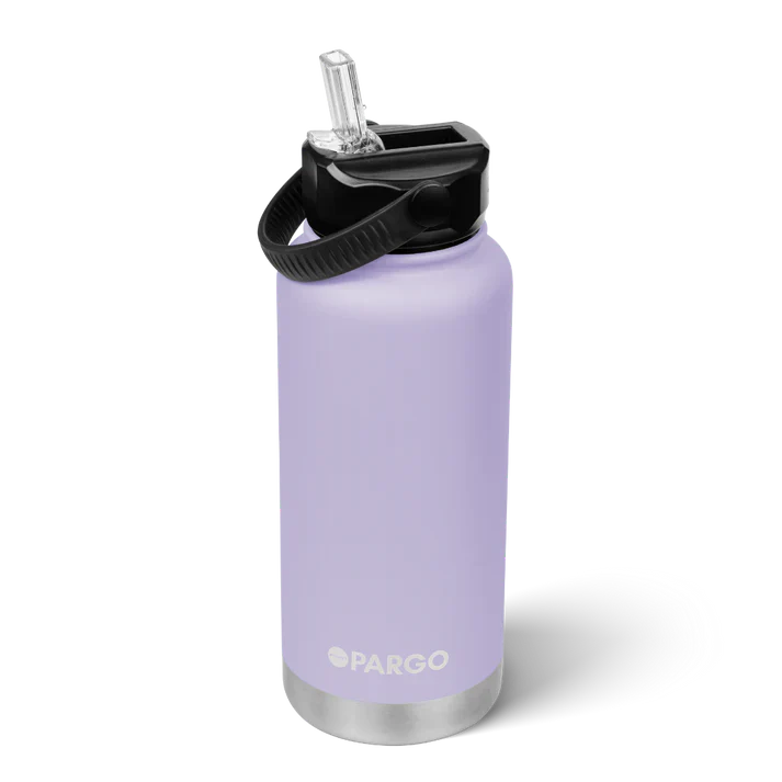 PROJECT PARGO 950mL Insulated Bottle w/ Straw Lid - Lilac