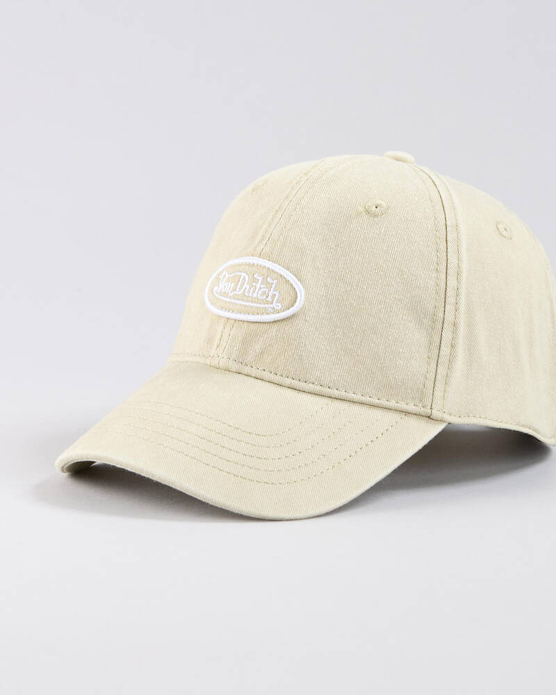VON DUTCH Small Oval Dad Cap - Sand