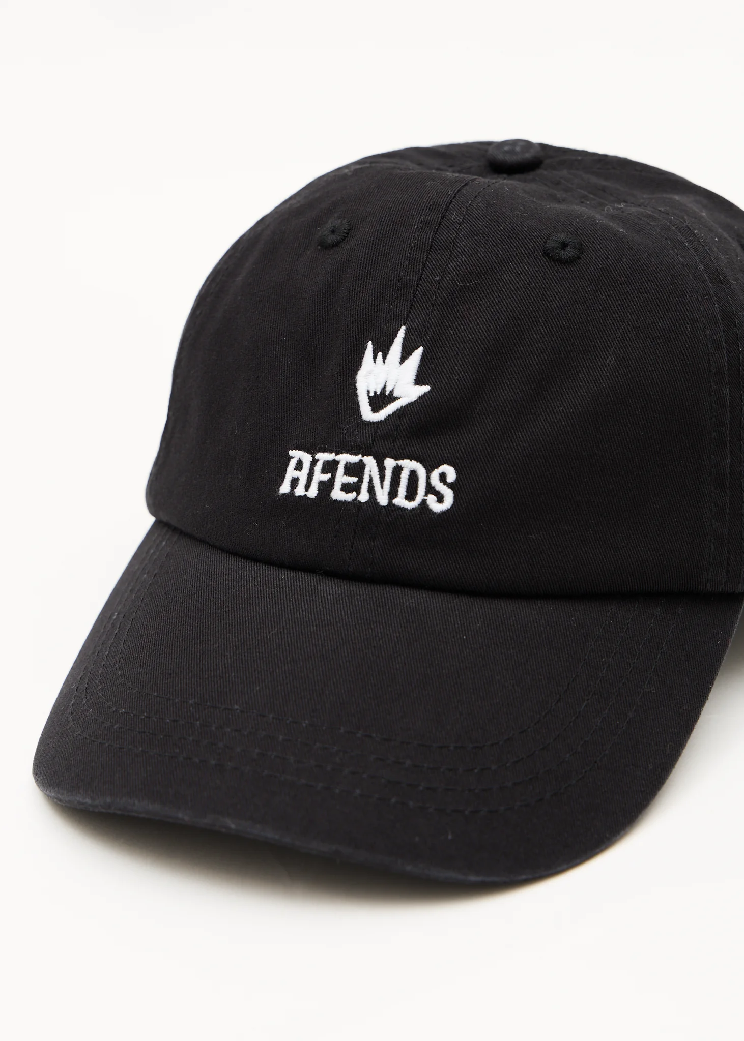 AFENDS Burnin six panel cap - Stone black