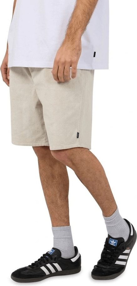 SILENT THEORY Cord short - Chalk